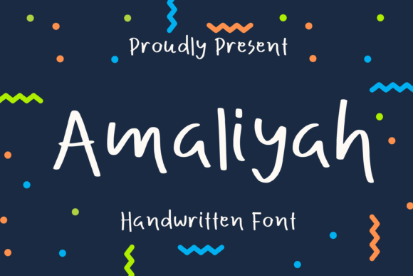 Amaliyah: A Friendly Handwritten Font