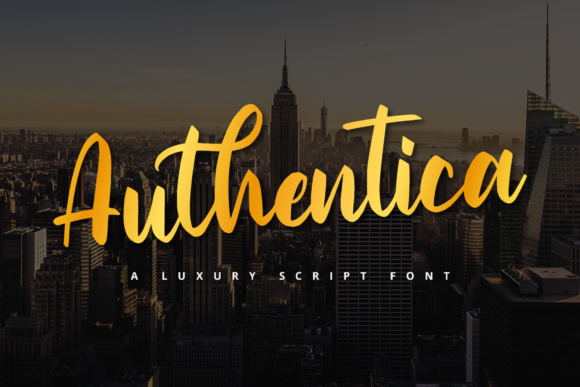 Authentica: A Handwritten Font for Creative Projects