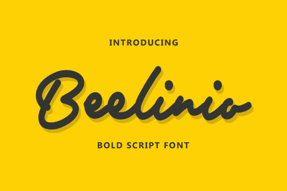 Beelinio: A Bold Script for Creative Campaigns