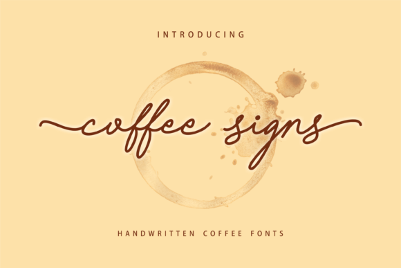 Coffee Signs Font Review