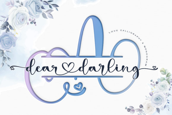 Dear Darling: A Romantic Typeface for Creative Projects