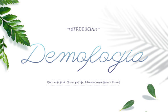 Demofogia: A Stylish Script Font