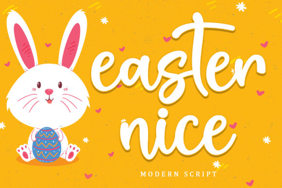 Easter Nice Font: A Delicate Touch for Design