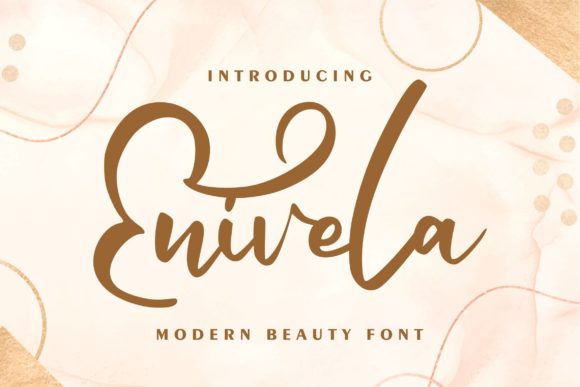 Enivela: A Delicate Script Font