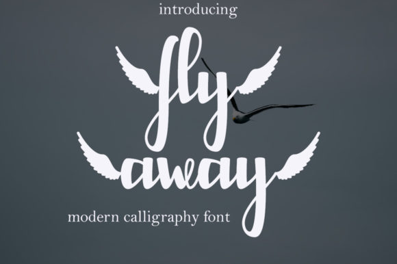 Fly Away: A Delicate Font for Business Branding