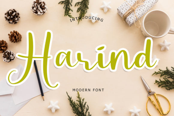 Harind: A Stylish Font for Business Branding
