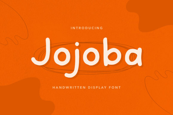Jojoba: A Bold Handwritten Font