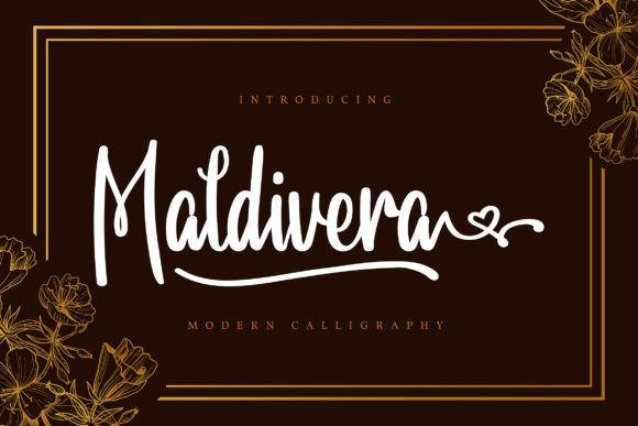Maldivera: A Dreamy Script Font