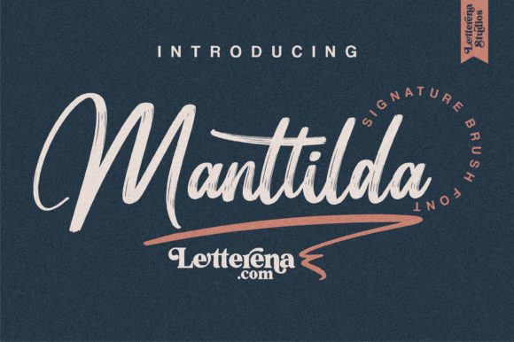 Manttilda: A Bold Font for Campaign Design