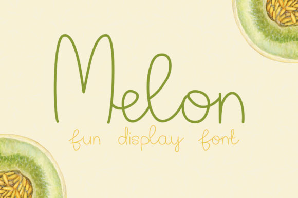 Melon: A Quirky Handwritten Font