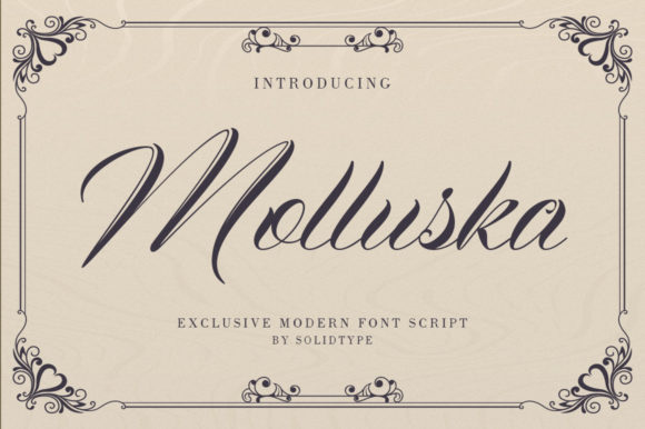 Molluska: Elegant Handwritten Font
