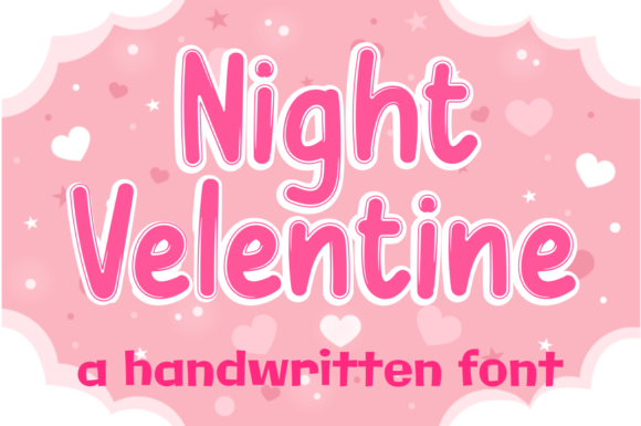 Night Valentine Font for Business