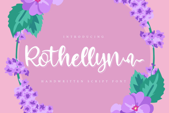 Rothelyn: A Script Typeface for Web Design