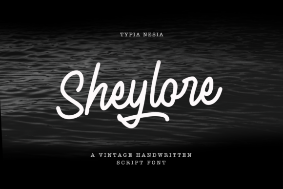 Sheylore: A Flowing Handwritten Font