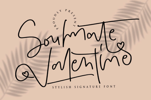 Soulmate Valentine: A Dazzling Script Font