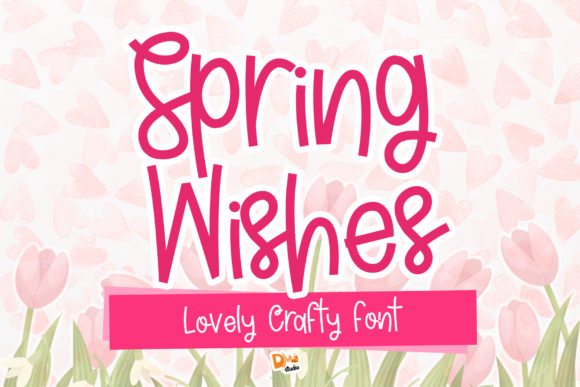 Spring Wishes Font: Playful Typography for Digital Campaigns