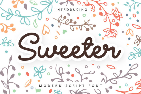 Sweeter: A Delicate Handwritten Font