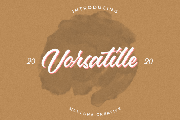 Vorsatille: A Daring Handwritten Font
