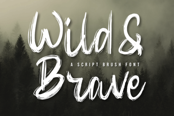 Wild Brave Font for Editorial Design