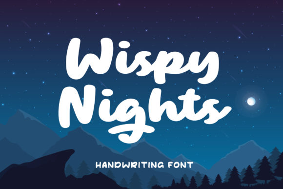 Wispy Night: A Bold Font for Small Businesses